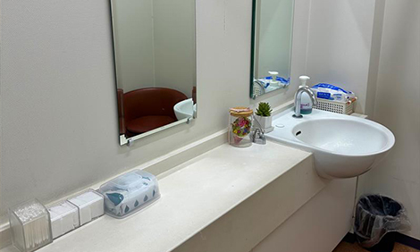 女性専用パウダールーム